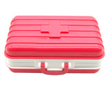 Portable Pill Box 6 Compartments in Suitcase Shape