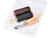 9 Pieces Leather Craft Sewing Tool Kit