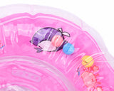 Flower Adjustable Baby Neck Float Swimming Ring - Pink