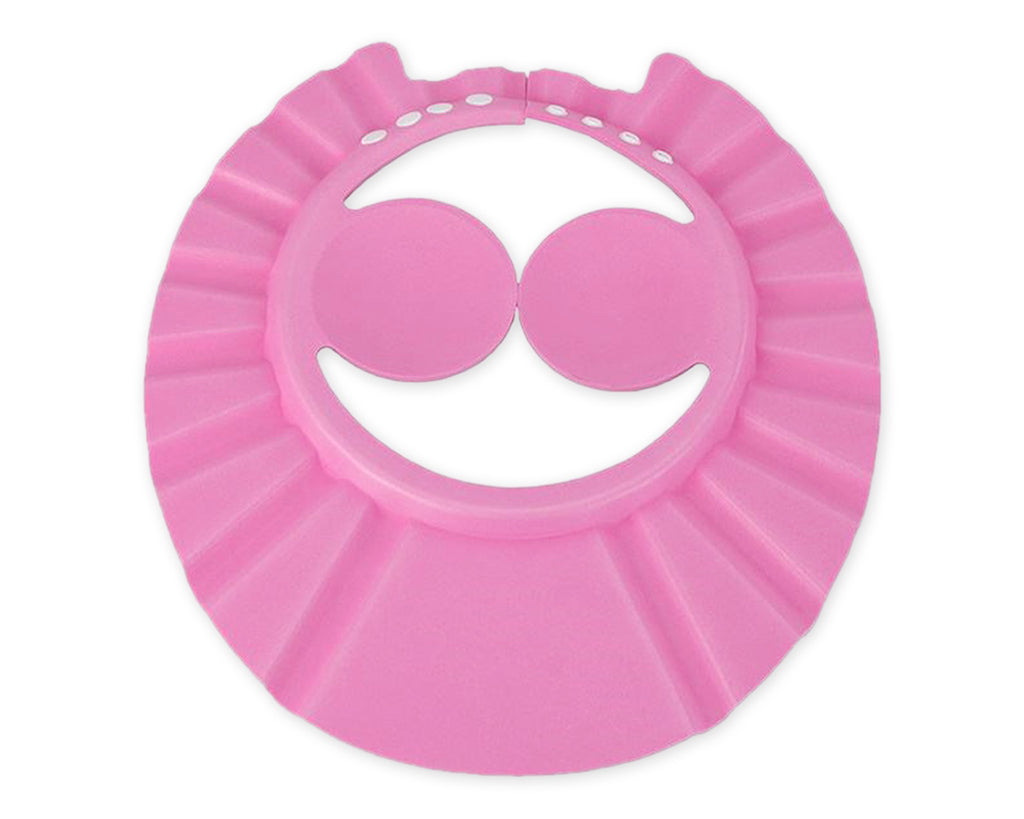 Baby Shower Cap Adjustable Baby Bath Hat with Ear Protection