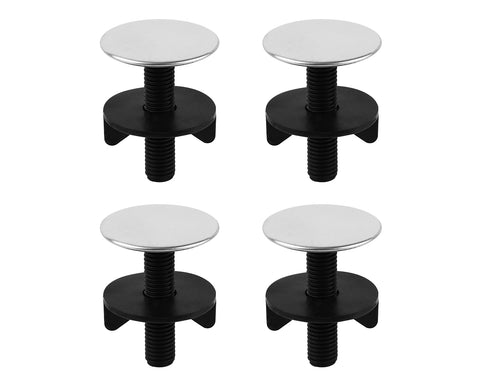 Sink Tap Hole Cover 4 Pieces Stainless Steel Kitchen Faucet Hole Plug