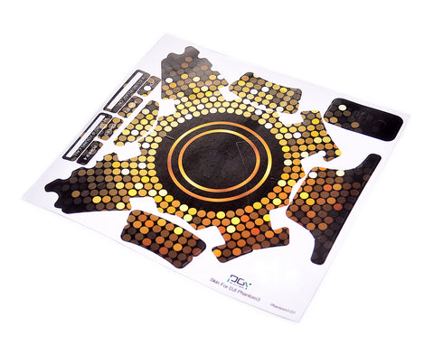 DJI Phantom 3 Quadcopter Decoration Skin Decal Sticker - Gold Dots