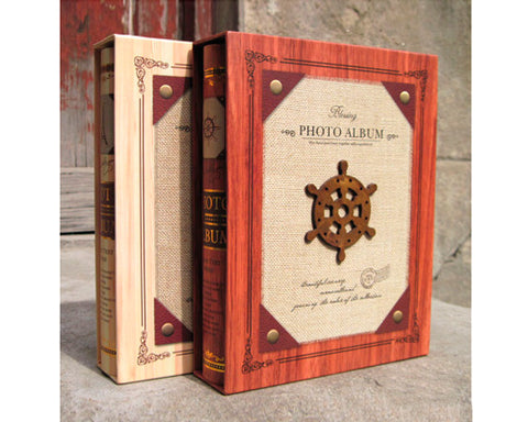 Retro Family Photo Album for 4x6" Photos