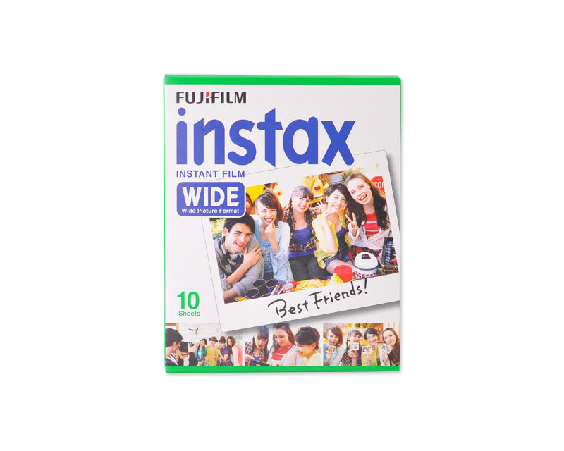 Fujifilm Instax Wide Film for Fuji Instant Film Camera, 10 Sheets/Pack