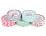 5 Pcs Washi Masking Tape Craft Decoration