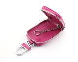 Zipper Leather Car Key Chains