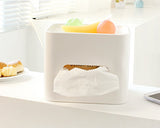 Multifunctional Plastic Cube Tissue Box Holder