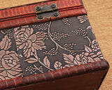 Retro Rectangular Wooden Tissue Box Holder