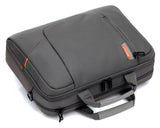 15.6" Nylon Shoulder Bag with Detachable Shoulder Strap - Gray