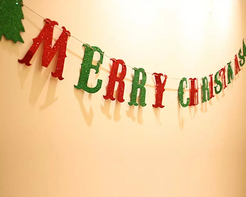 10' Party Decoration Accessory EVA Glitter Banner