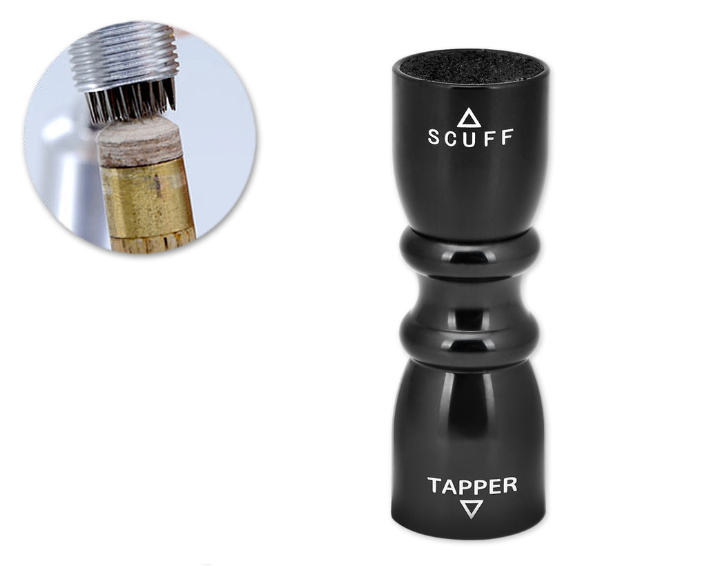 Billiard Snooker Pool Bowtie Shaped Cue Tip 3 in 1 Care Tool