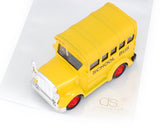 Blue Bird Vision School Bus Toy Model with Music Light