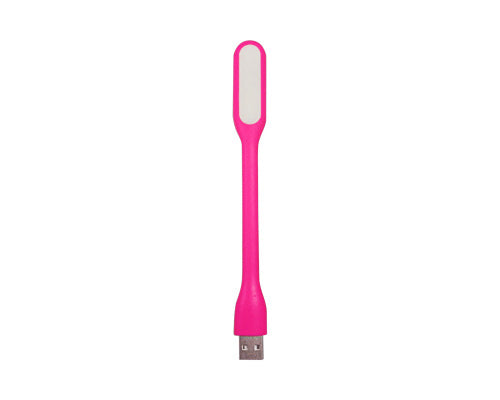 Portable Mini USB LED Light for Laptop Computer Night Reading -Magenta