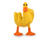 Middle Finger Duck Joke Gifts Duck You Figurine 5.7 Inch Statue Funny Desk Decor Cell Ph Holder Resin Decoration