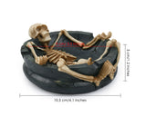 AshTray Skeleton Decoration for Halloween Decor Ideal Gothic Gifts