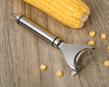 Corn Peeler for Corn on The Cob 2 Pieces Corn Kernel Remover Tool Stainless Steel Corn Shaver Cob Stripper Slicer Kitchen Gadgets