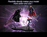 Action Figure Stand 12 Inch Connectable Metal Toy Stand for 1/6 and1/9 Scale Figures