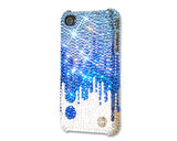 Torrent Bling Swarovski Crystal Phone Cases - Blue