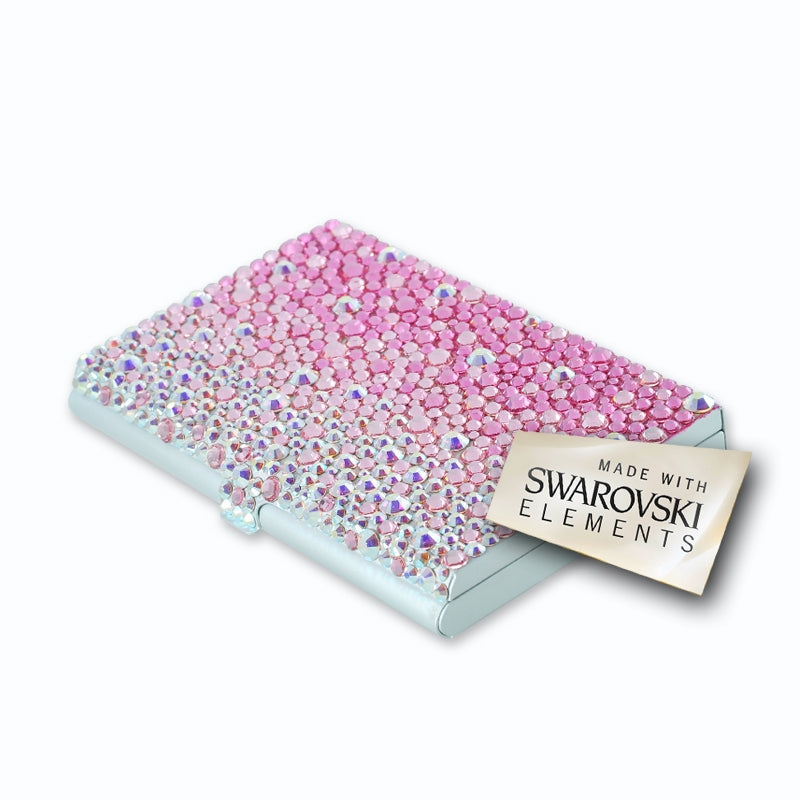 Gradual Bling Swarovski Crystal Business Card Case