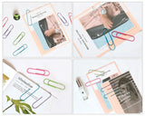 Paper Clips 30 Pieces Assorted 4 Inch Large Paper Clips Holder