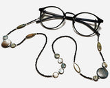 Glasses Chains 2 Pieces Beaded Eyeglass Chain Holders