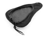 Bicycle Resilience Breathable Saddle Cover - Black