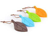 4 Pcs Leaf Shaped Silicone Door Stop