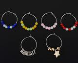 Wine Glass Charms Rings Set of 300