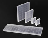Acrylic Stamp Block with Grid Lines Set of 5