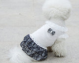 Lace Series Ribbon Dress Dog Clothes