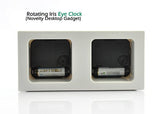 Rotating Iris Big Eyes Clock