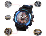 Pasnew Waterproof Boy's Digital Sport Watch 048G - Blue