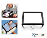 3X Foldable Magnifier with LED Light