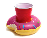 Inflatable Flamingo Drinks Holders for Swimming Pool Float Cup Holder, Pack of 6