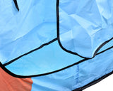 Pop-Up Play Tent with Basketball Hoop - Blue