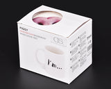 Pink Pig Nose Cup Ceramic Coffee Tea Mug - White