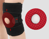 Adjustable Sports Knee Support Breathable Thick Knee Pads - Black