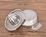 Premium Stainless Steel Juicer Citrus Squeezer with A Bowl
