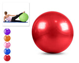 65cm Anti Burst Yoga Exercise Ball - Red