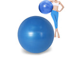 65cm Anti Burst Yoga Exercise Ball - Blue