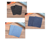 Iron On Patches for Jeans 12 Pieces Assorted Cotton Jeans Repair Kit