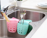 2 Pieces Hanging Drain Baskets for Kitchen Sink