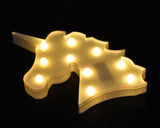 Unicorn LED Light for Bedroom Decoration - White
