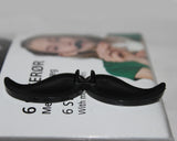 18 Pieces Drinking Straws with Mustache for Party