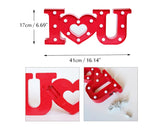 LED Marquee Love Light - Red