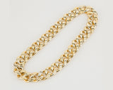 Chunky Gold Necklace 80cm Chain Hip Hop Costume Jewelry