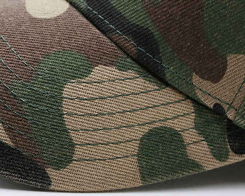 Camouflage Baseball Cap Cotton Sport Cap