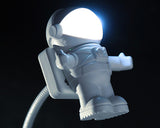 33 cm Creative Astronaut Adjustable LED USB Light for PC and Laptop