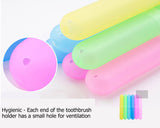 Toothbrush Travel Case 6 Pieces Portable Toothbrush Containers