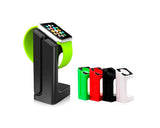 Plastic Watch Charging Display Stand for 38mm/ 42mm Apple Watch -Black